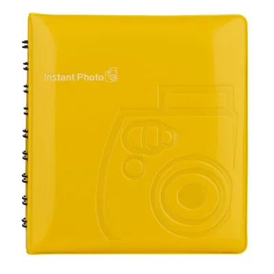 Album Instax Mini 64 foto - Giallo