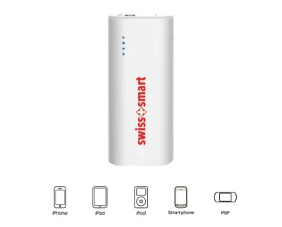 TWIN POWER BANK 3000mAh Bianco