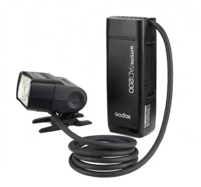 EC200 Testa Flash Estendibile per AD200 con Cavo 1,8mt