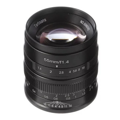 55mm f/1.4 x Sony E SILVER