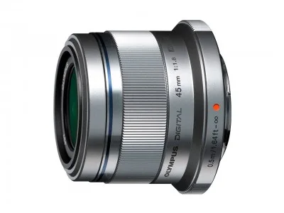 M.ZUIKO DIGITAL ET-M 45mm f/1.8 silver
