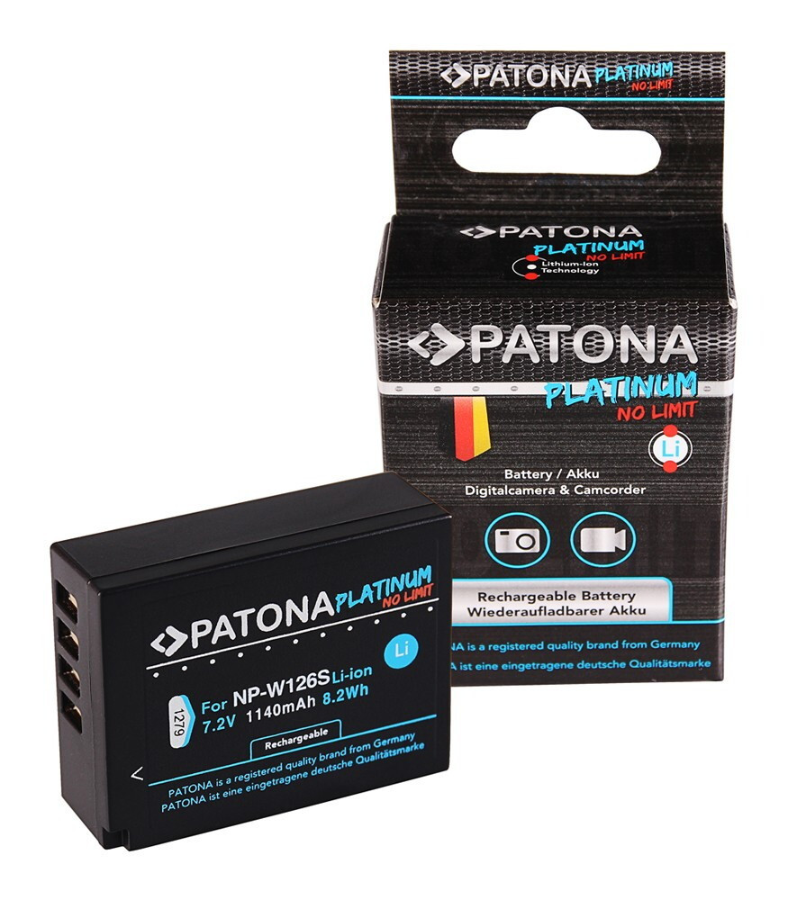 PLATINUM BATTERY FUJI NP-W126S