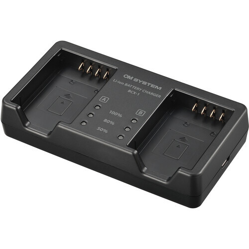 Caricabatterie doppio BCX-1 per batterie BLX-1
