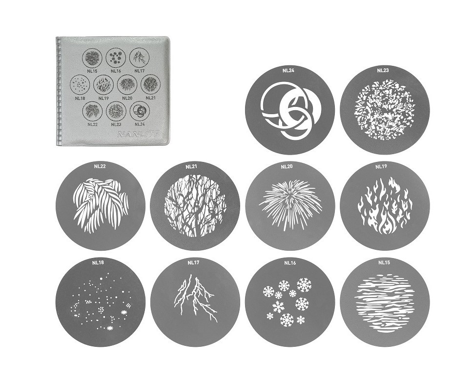 Set GOBO 2 per proiettore PJ-FZ60
