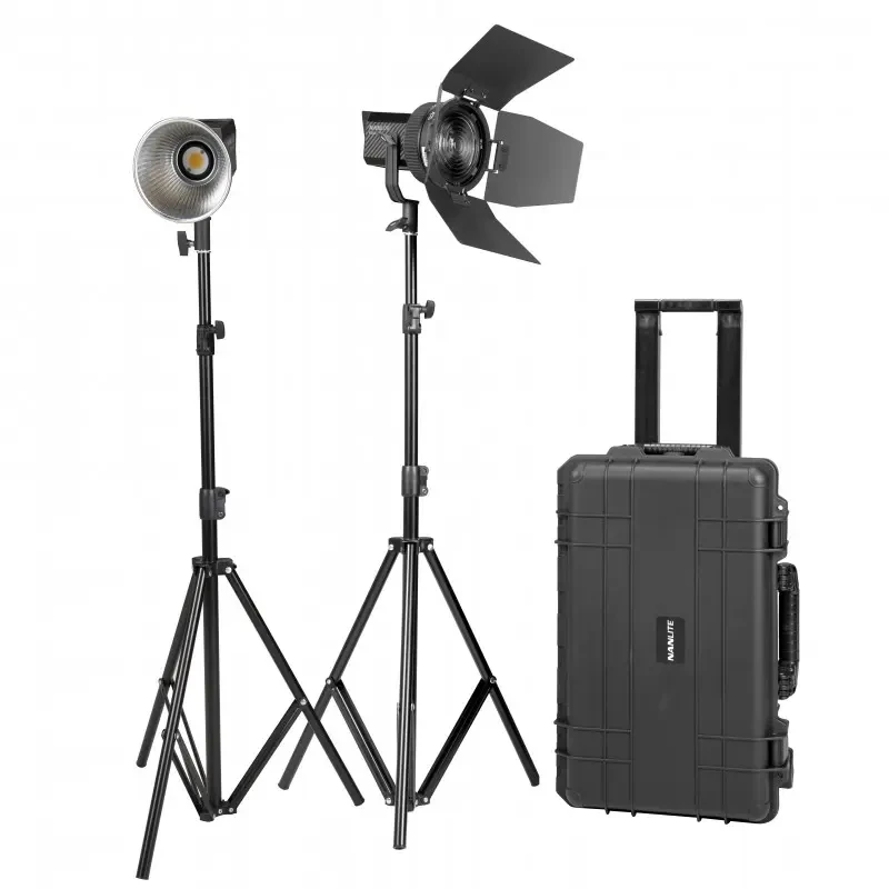 Forza 60 Kit 2 pz con Trolley, Riflettore e Lente Fresnel