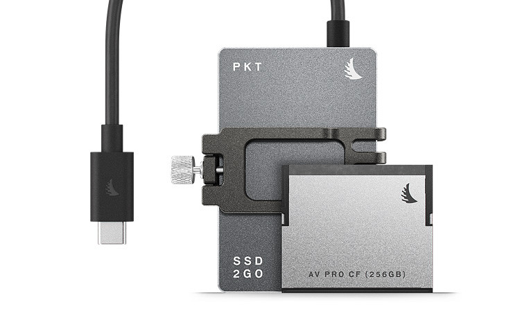 Match Pack per Black magic design Pocket Cinema Cam 4K 512GB SSD2go PKT Grey | 256GB Cfast (incluso Mounting Bracket )
