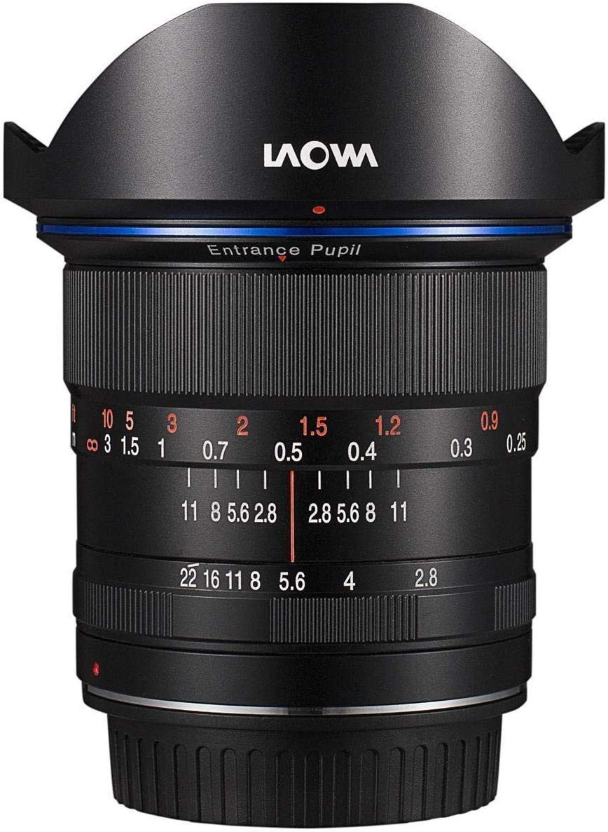 Venus Optics 12mm f/2.8 Zero-D per Nikon F nero