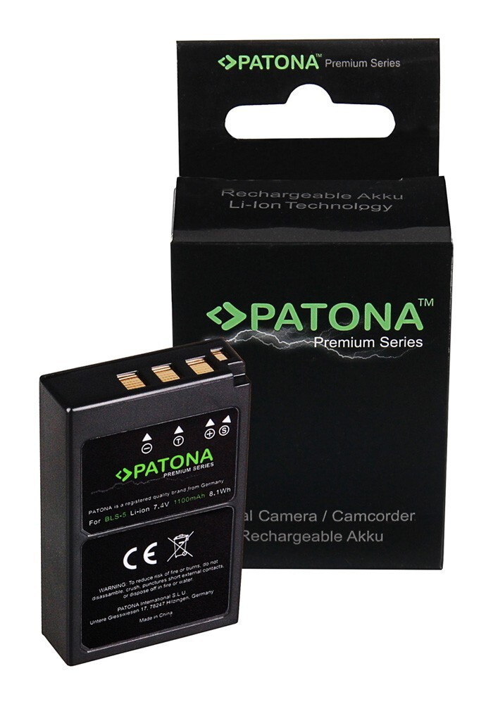 Batteria Premium Olympus BLS-5