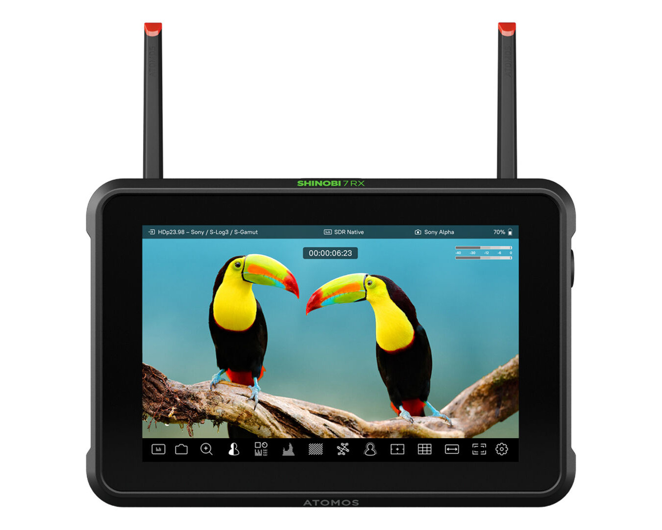 Shinobi 7 RX - Monitor e ricevitore video