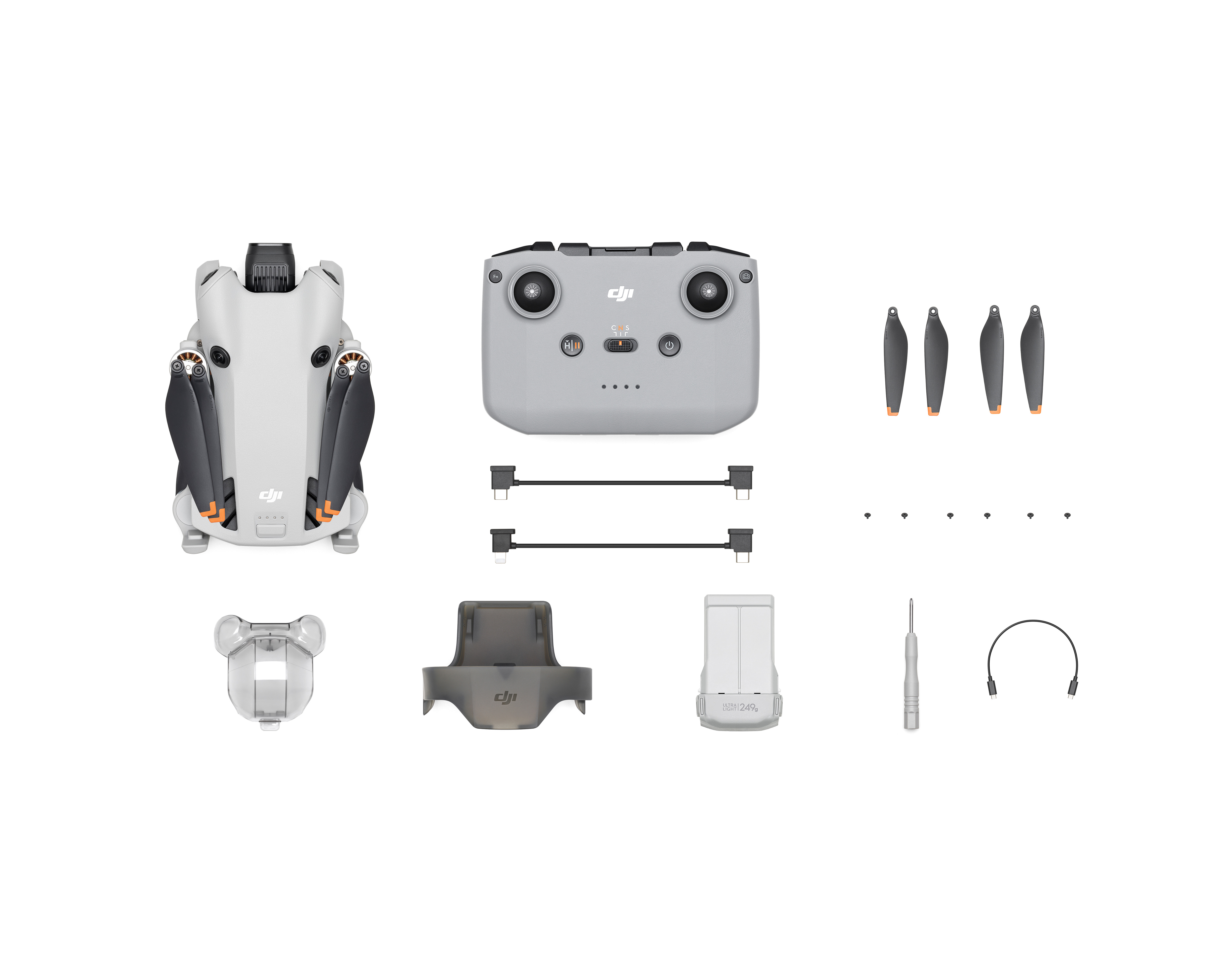 Mini 4 Pro (con radiocomando DJI RC-N2)