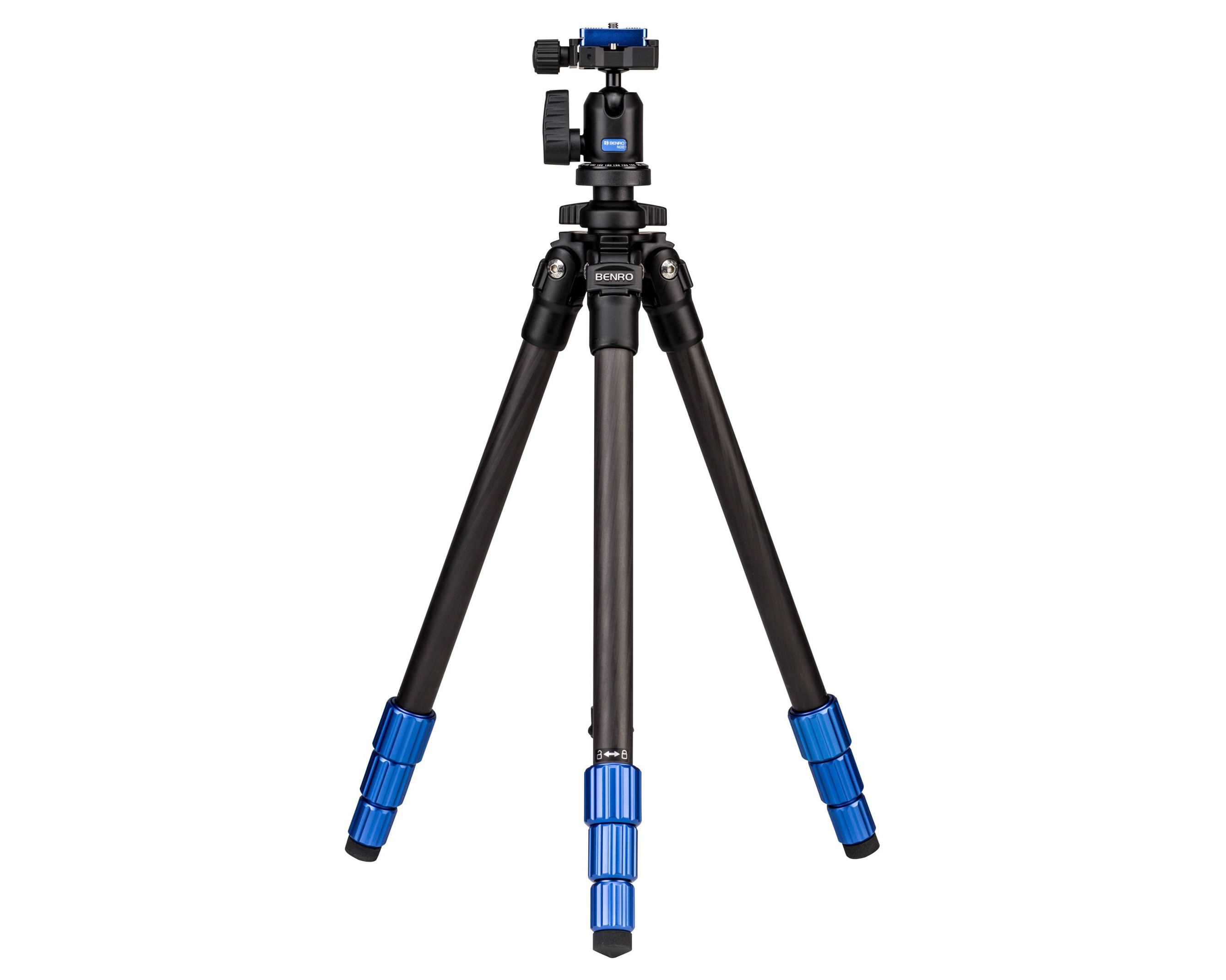 Treppiedi Super Slim C-08 carbonio + testa N00