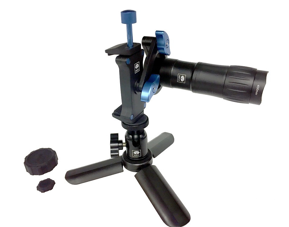 OBIETTIVO PER SMARTPHONE 400MM TELEPHOTO LENS KIT NERO
