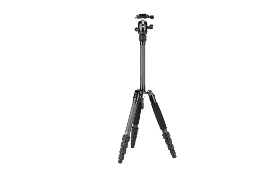 TRAVELER 5CX Treppiede in fibra di carbonio + Testa B-00K