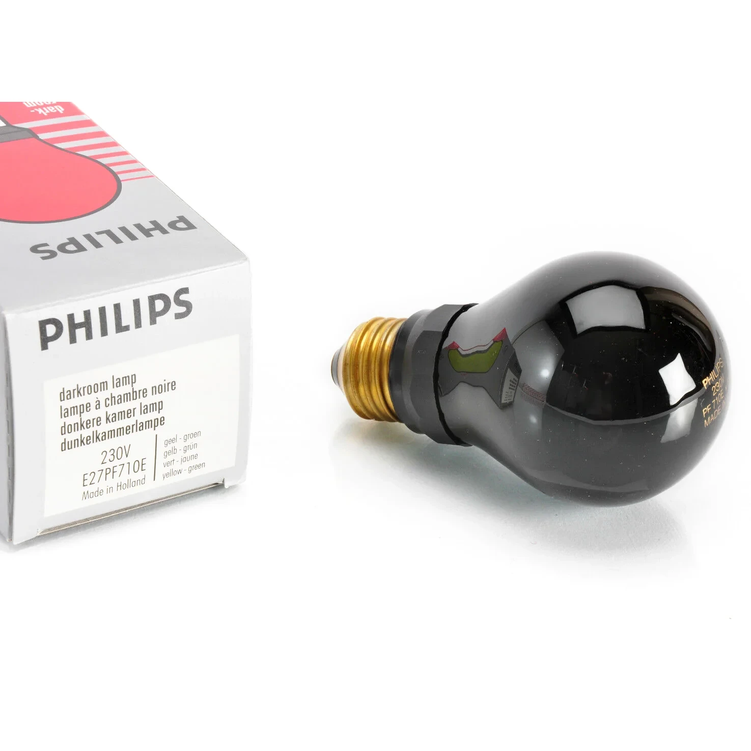LAMPADA GIALLO VERDE 220V, 15W E27