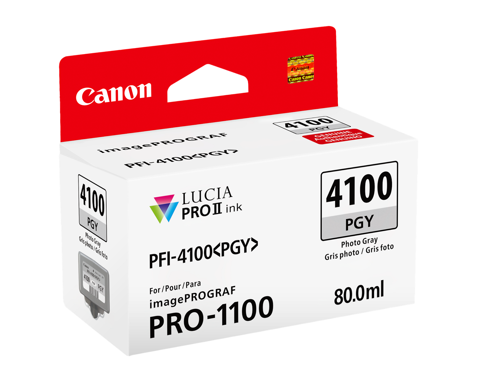 PFI-4100 PGY Photo Grey 80ML