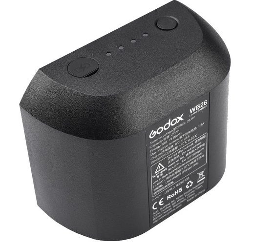 WB26 Batteria ricaricabile per Flash AD600Pro
