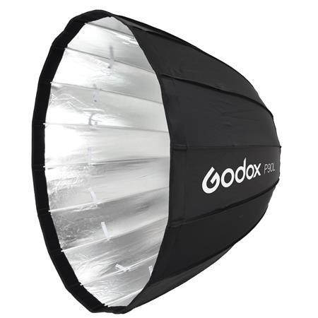 Soft Box Parabolico d. 90cm, profondità 69,4cm + Anello Bowens