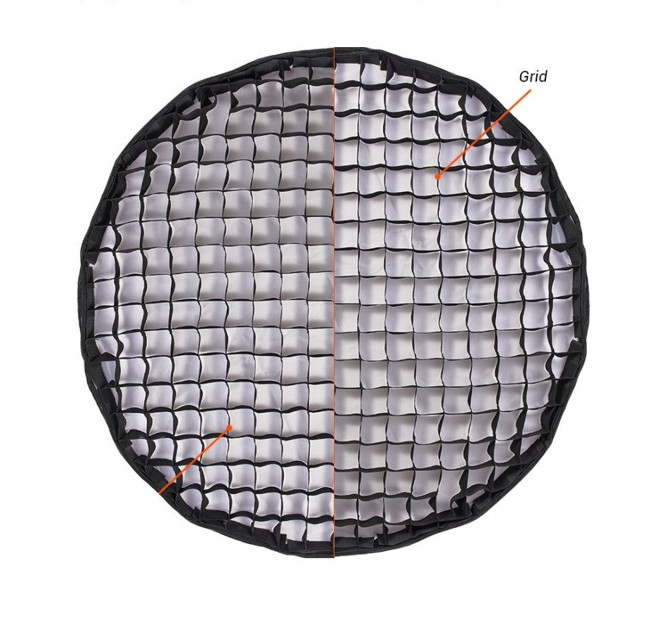 P90-G Griglia per softbox parabolico QR-P90