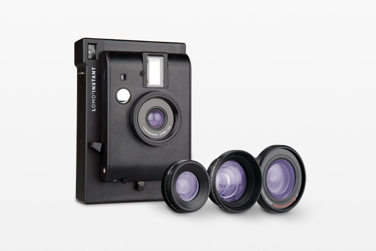 Lomo'Instant Mini Nera + 3 lenti