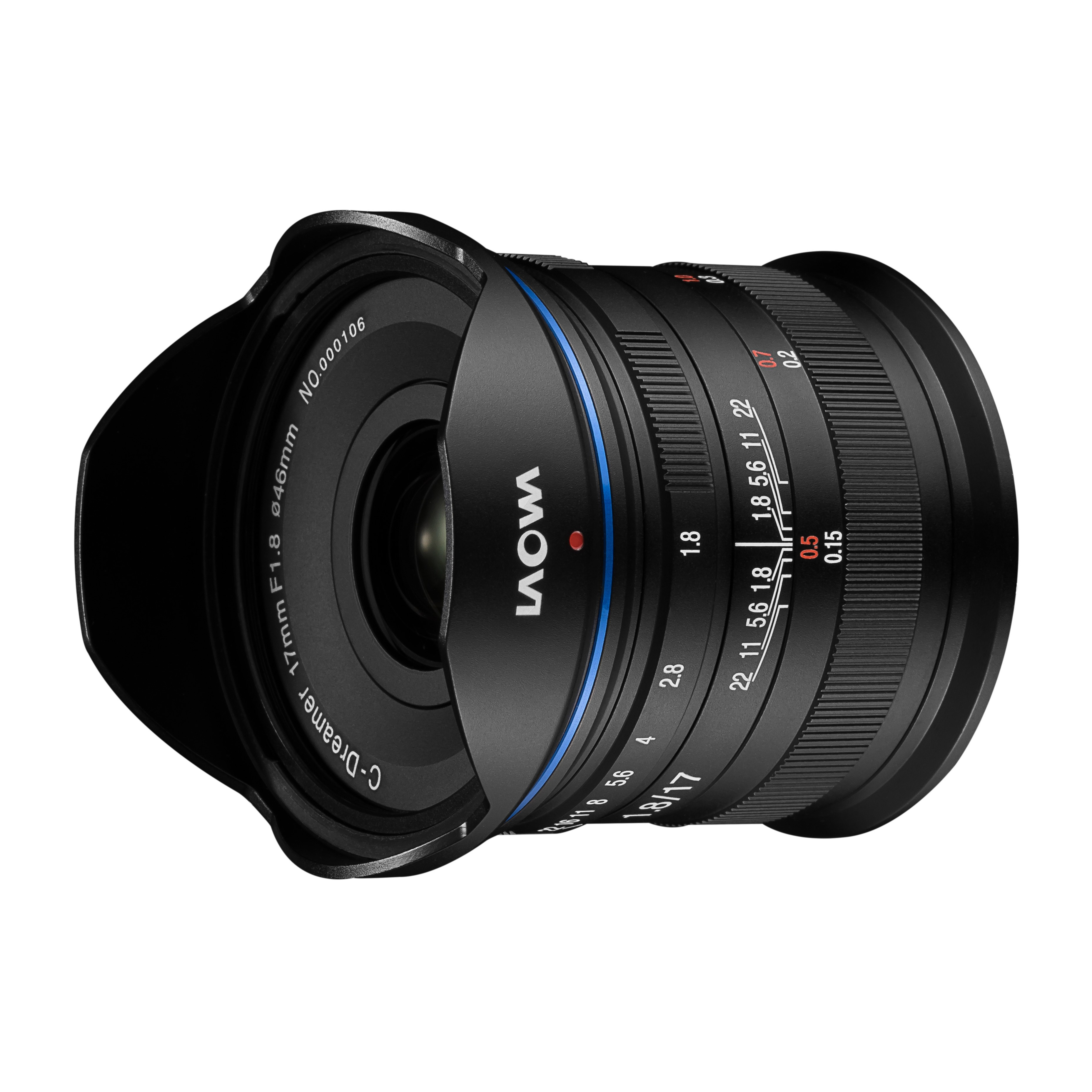 Venus Optics 17mm f/1.8 per MicroQuattroTerzi nero