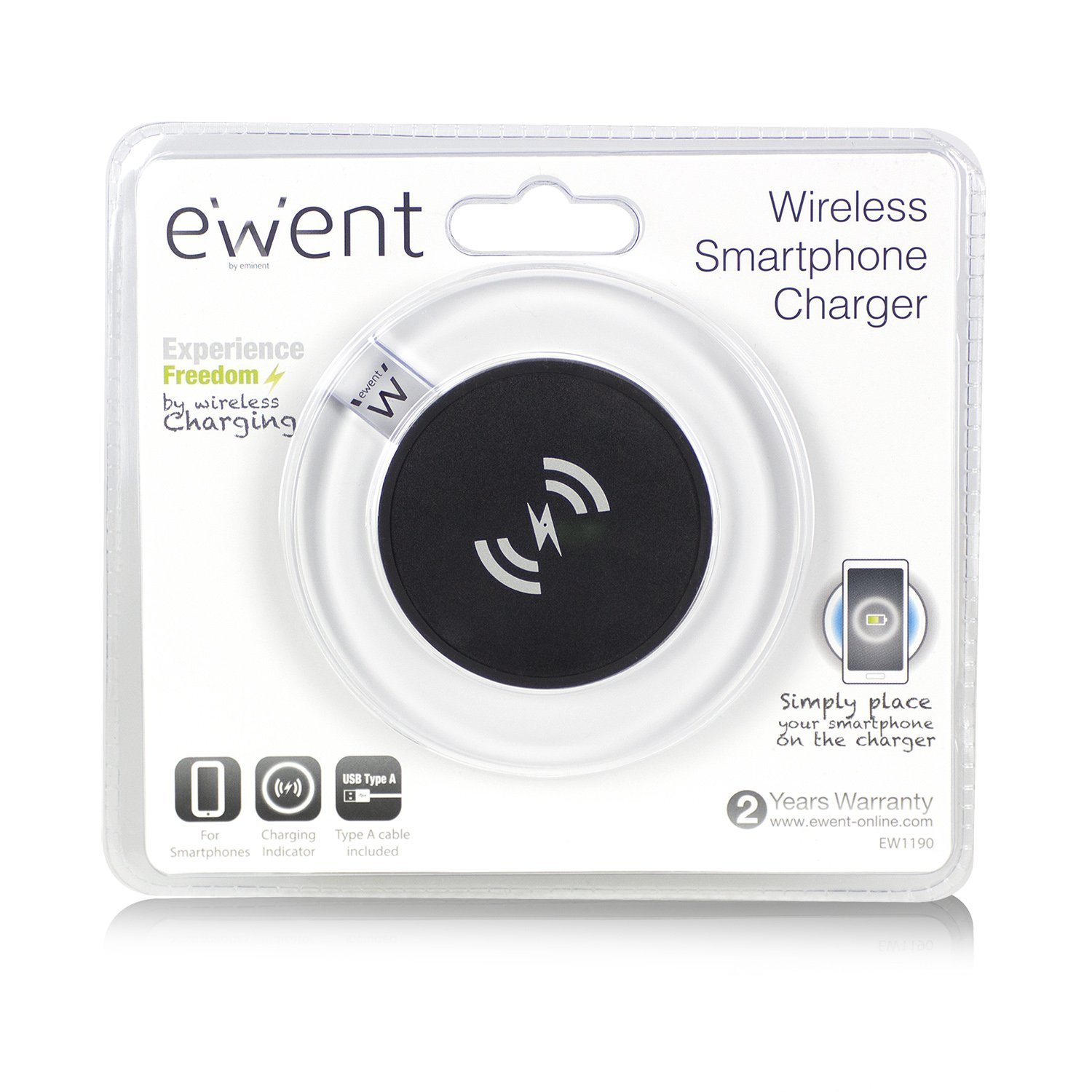 Carica batteria wireless per smartphone EW1190 a batteria (Ricarica QI) — immagine 6