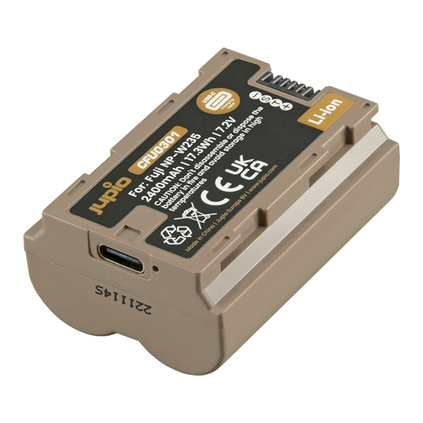 ULTRA C Fuji NP-W235 (USB-C input) 2400mAh