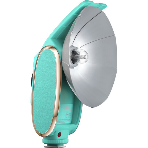 Retro camera flash lux senior GREEN