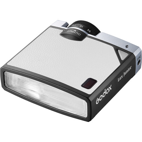 Retro camera flash lux junior WHITE
