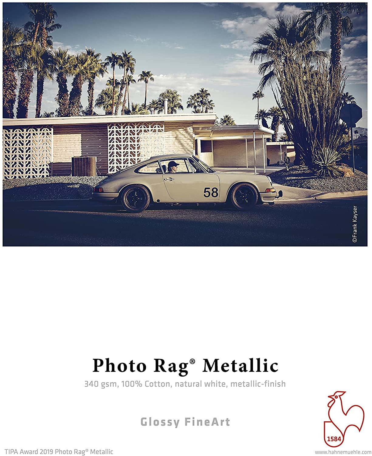 Photo Rag Metallic gr340 A4 25 fogli