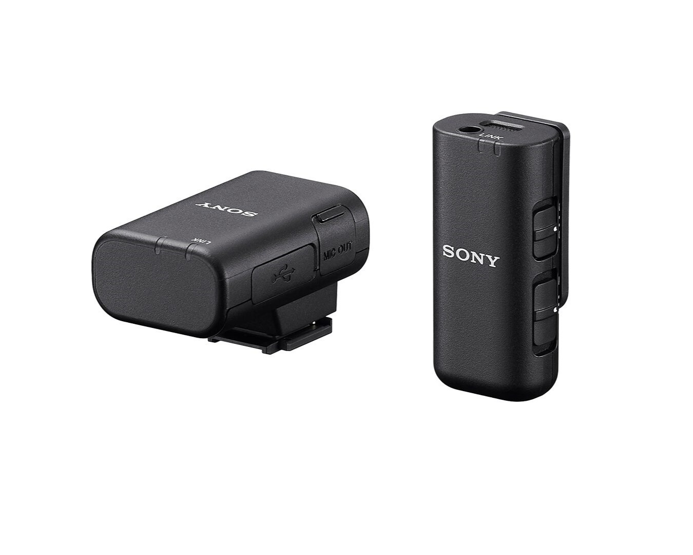 Microfono wireless ECM-W3S (1 TX + 1 RX + Custodia di ricarica)