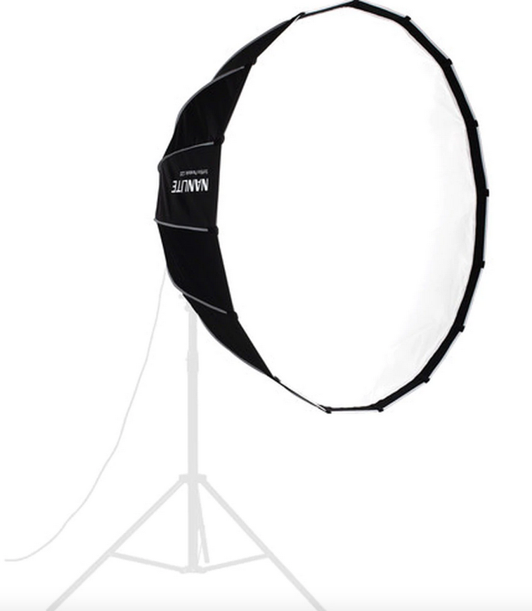 Softbox parabolico ad ombrello 120 cm Bowens
