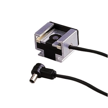 Adattatore Hot shoe con cavo sincro