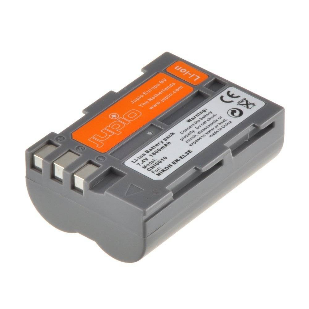 Batteria EN-EL3e per Nikon D50 D70 D70s D80 D90 D100 D200 D300 D300s D700