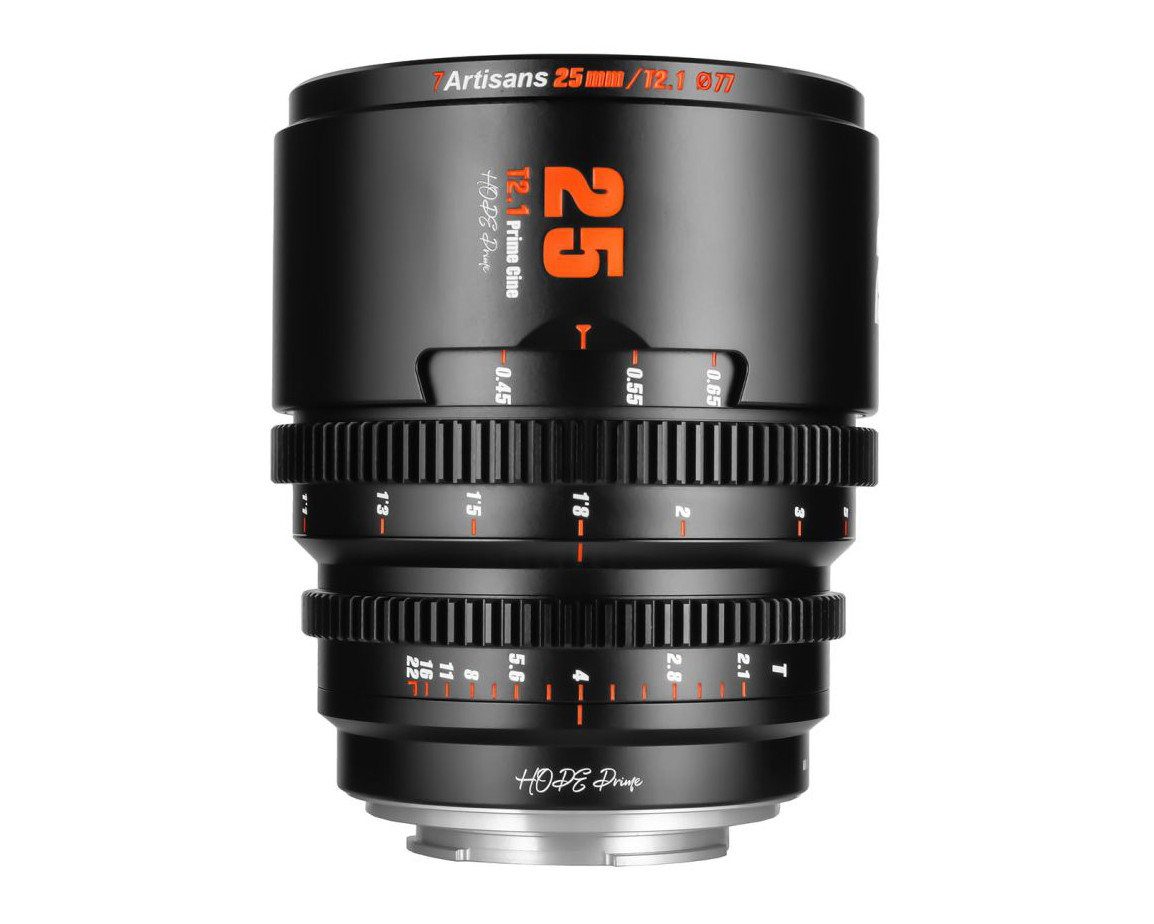 25mm T2.1 Cinema HOPE per Canon R