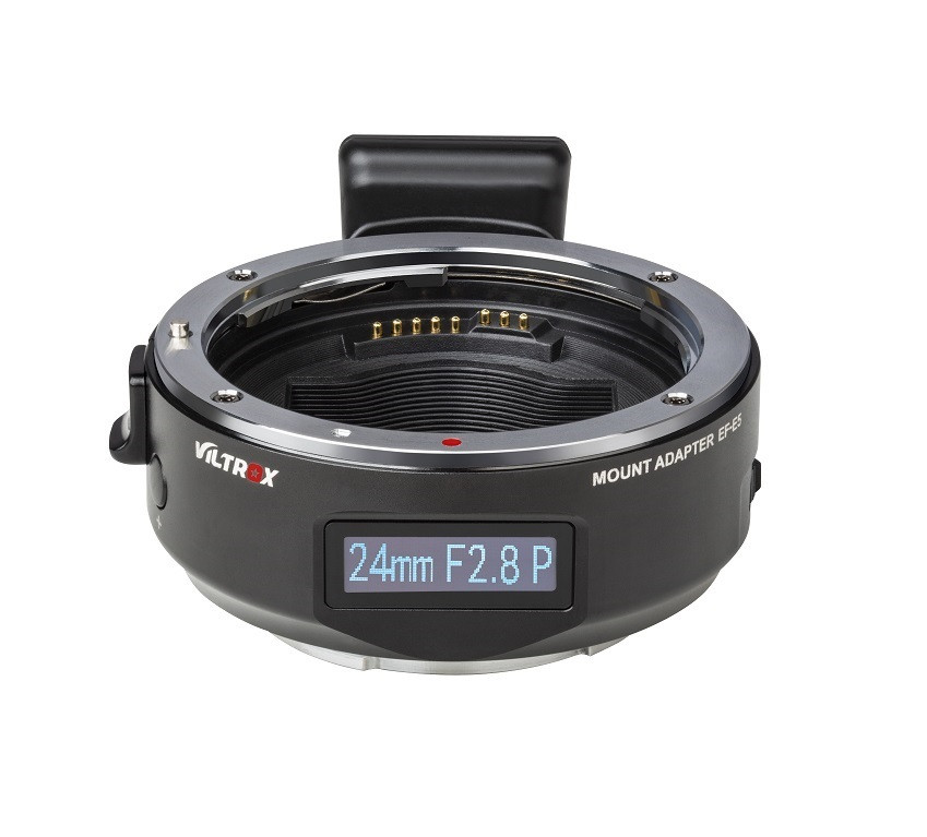 Adattatore Auto focus PER OTTICHE CANON EF/EF-S SU SONY E-MOUNT con display OLED