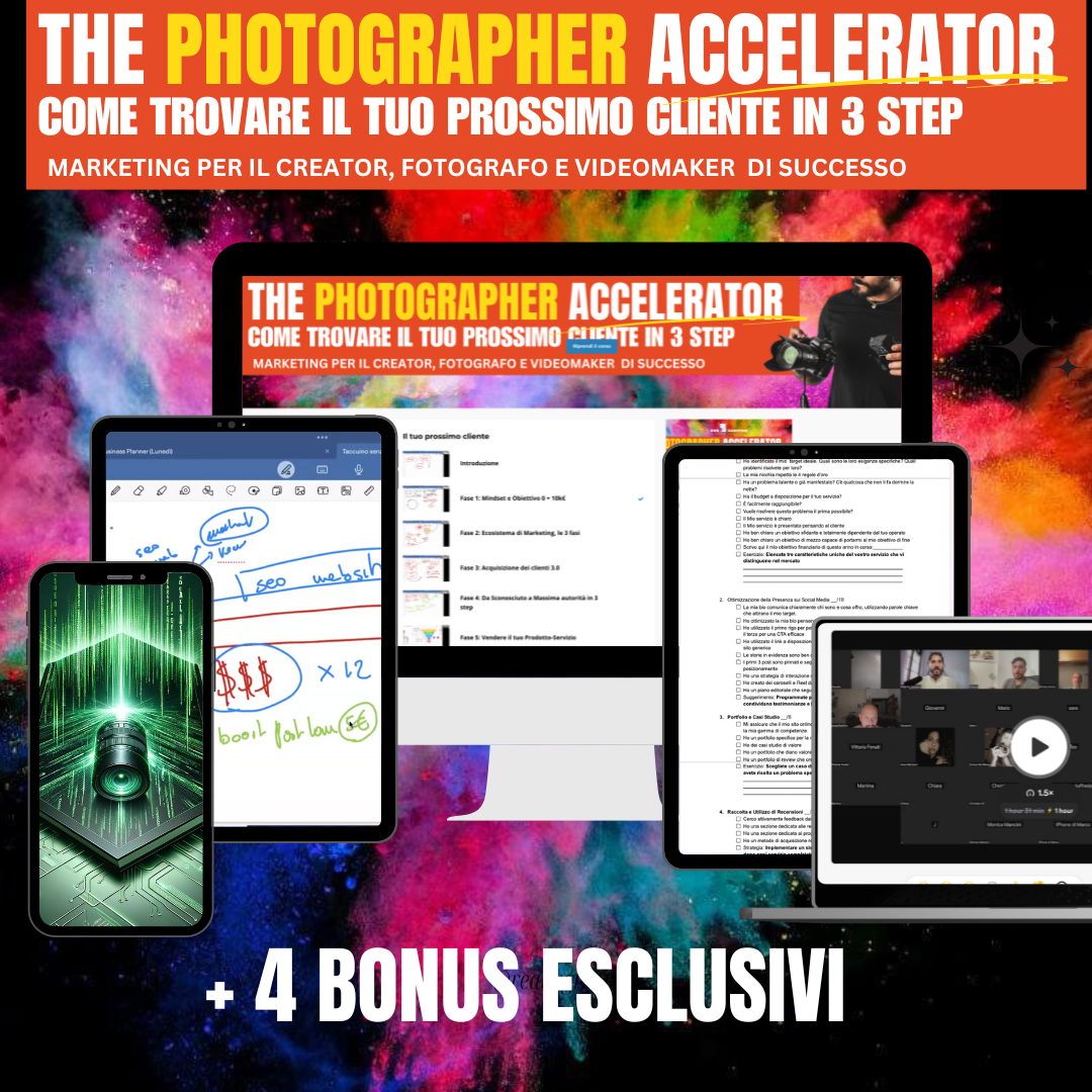 The Photographer Accelerator