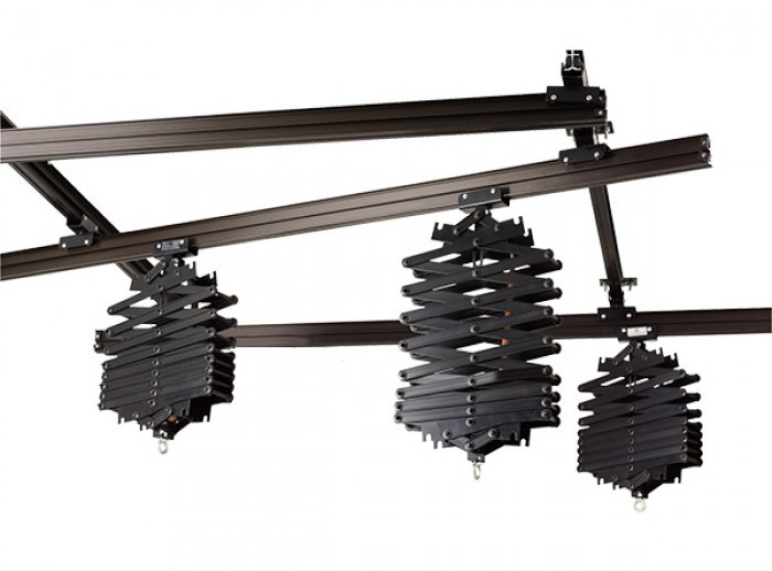 Sistema aereo 3x3m + 4 pantografi