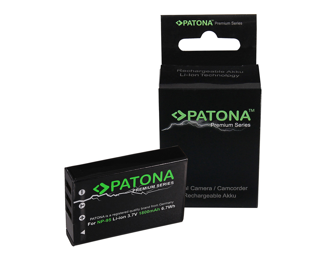 Batteria Premium Fuji NP-95 (FinePix F30, F31, F31FD, X100, X100s, X30, XS1)