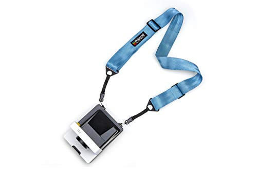 CAMERA STRAP FLAT - BLUE