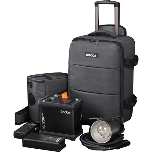 AD-1200 PRO TTL con batteria esterna