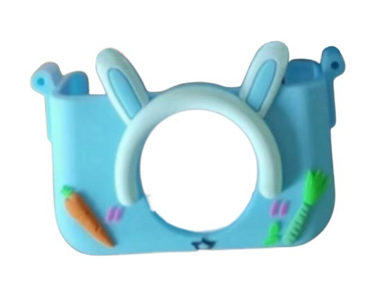 Bubble cover in silicone Blue Coniglio per fotocamera BLS-X200