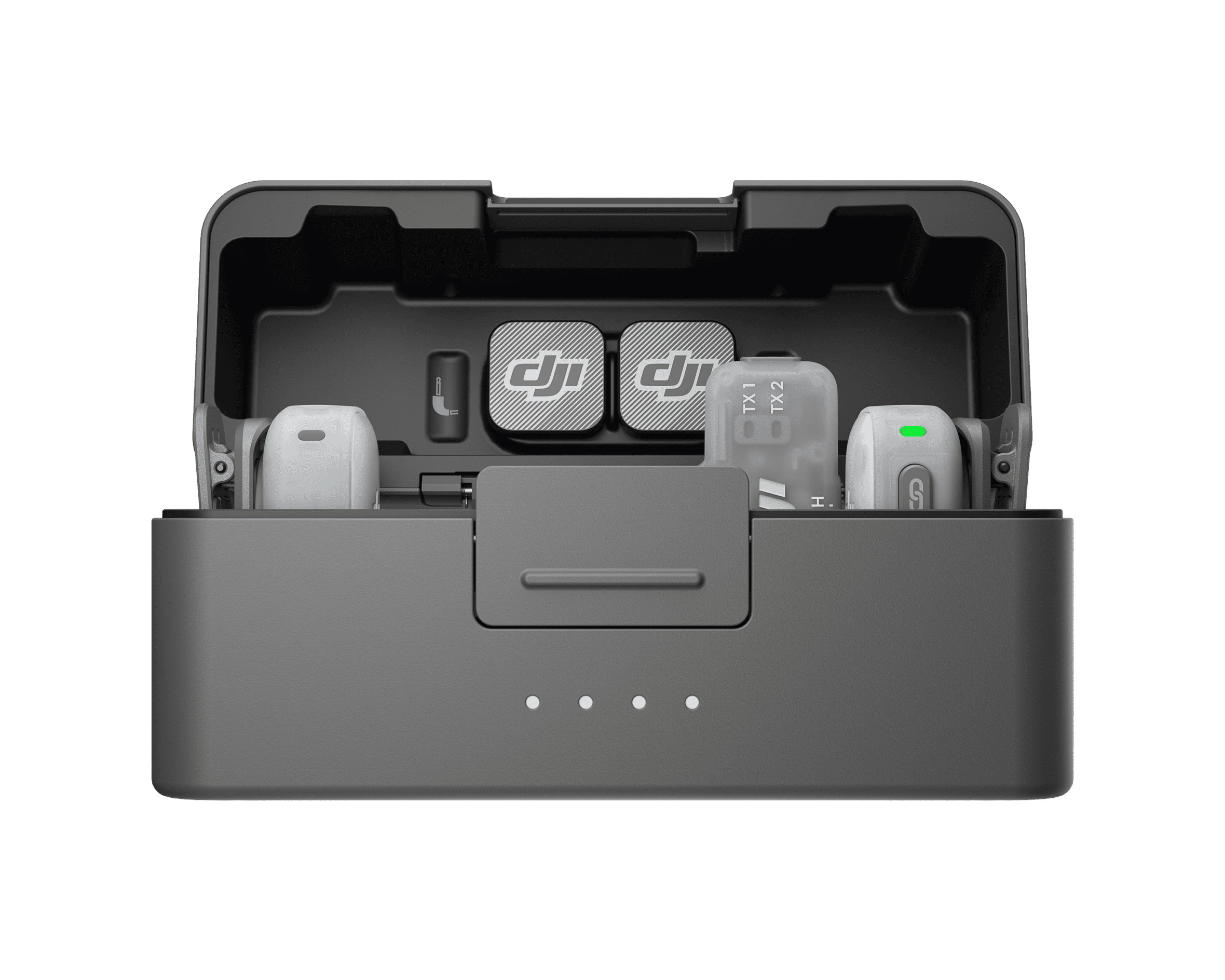 Mic Mini 2 (2 TX + 1 RX Mobile + Custodia di ricarica)