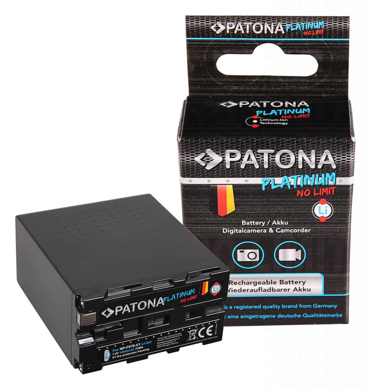 PLATINUM BATTERY SONY NP-F970 TESLA CELLS
