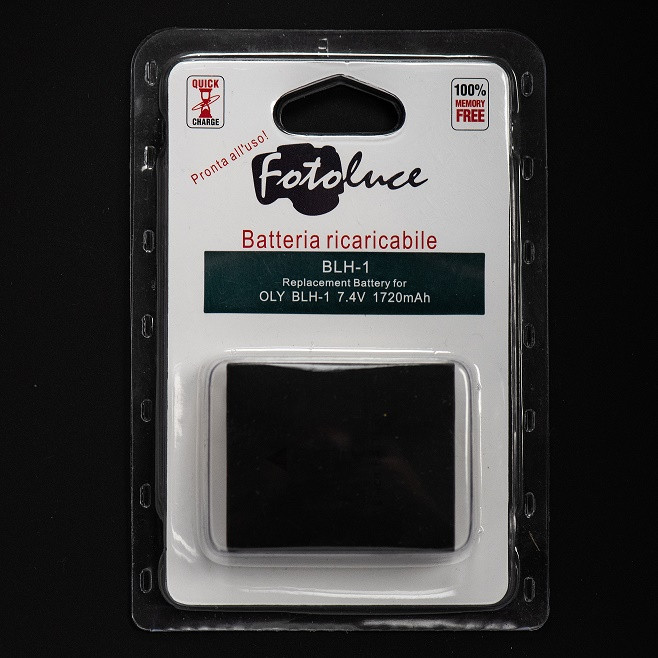 Batteria OLYMPUS BLH-1 per E-M1 Mark II / III