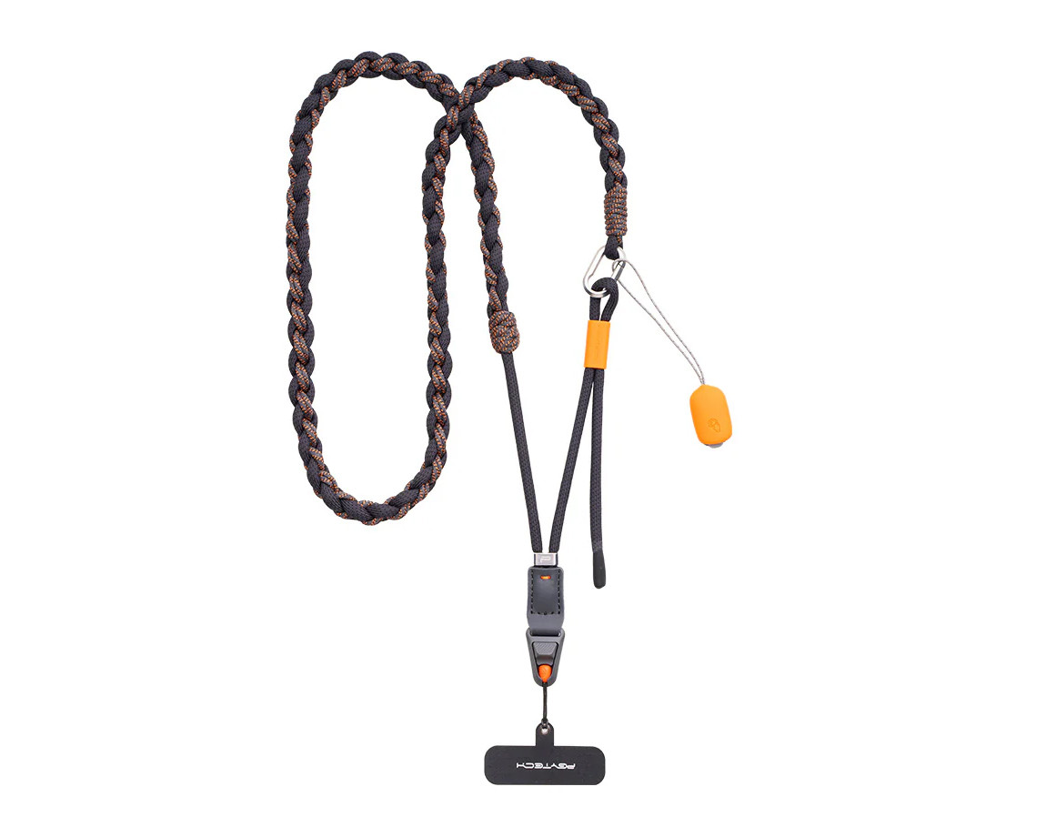 LinkGo Tracolla intrecciata per smartphone - Stellar Black