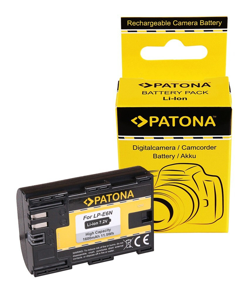 Batteria LP-E6N per Canon