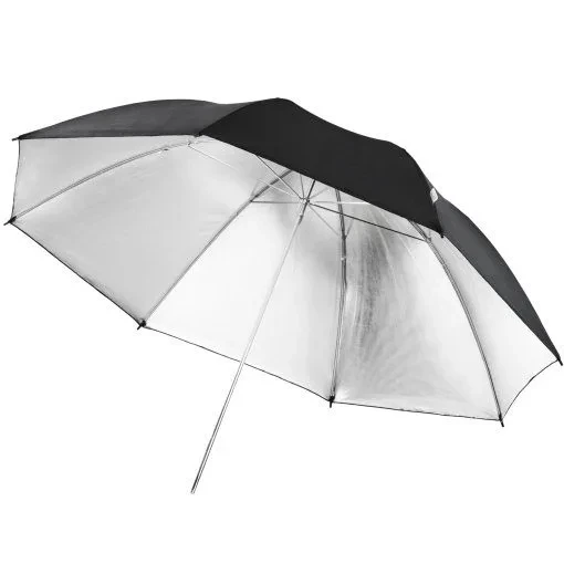 Ombrello UB-002 – Nero/Argento 101cm