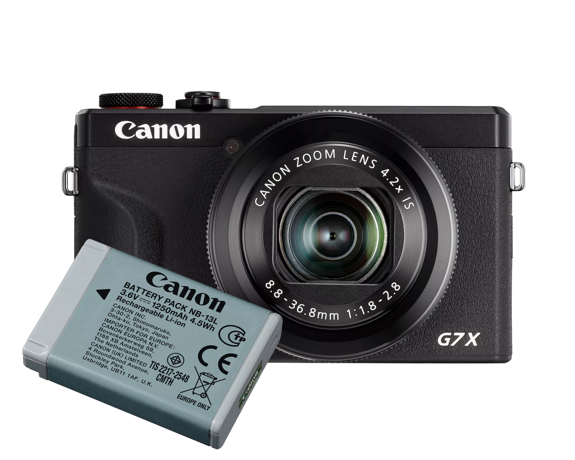 PowerShot G7 X Mark III Black - Battery kit
