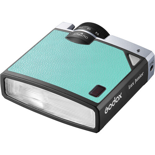 Retro camera flash lux junior GREEN