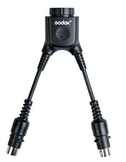 DB-02 Adattatore Cavo a Y per PB960 Doppia Carica per 1 Flash